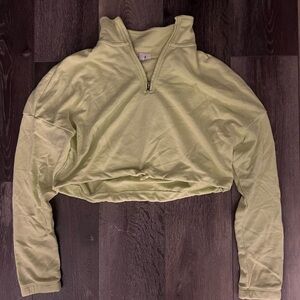 Garage Cropped Quarter Zip